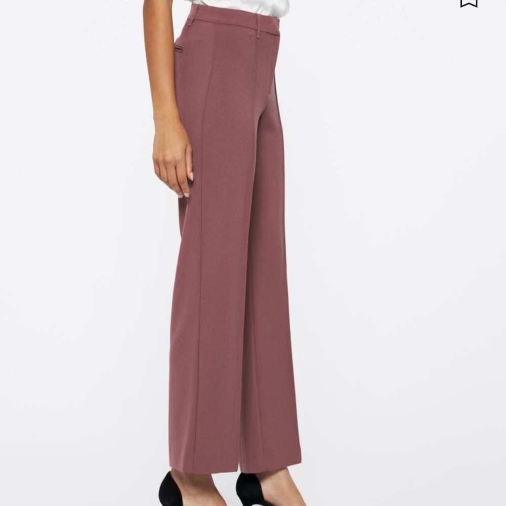Violets & Roses Lisa High Rise Bootcut Slacks - Picture 6 of 9